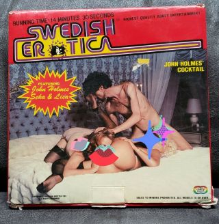 Vintage 8mm Adult Film Movie 7 " Reel Swedish Erotica John Holmes Cocktail Reg 8