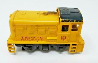 Vintage Tri - Ang Triang Model Train Engine Locomotive Fix / Parts From Estate