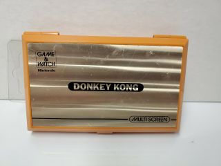 Vintage Nintendo Game & Watch Donkey Kong Multi - Screen 1982