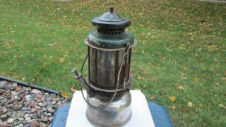 Vintage Coleman Quick Lite Lantern With Mica Globe 3
