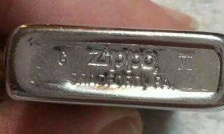 Vintage Zippo Lighter.  Shuttle Kennedy Space Centre Florida.  Slim Line Version. 3