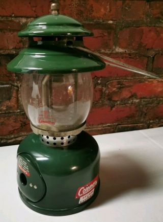 Vintage 5120 Coleman Propane Lantern With 1963 Date Code