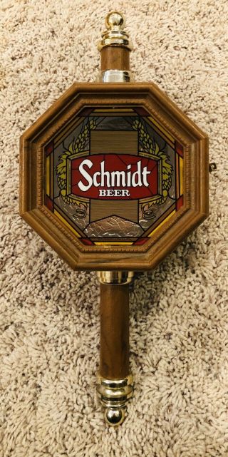 Vintage Schmidt Beer Lighted Sign
