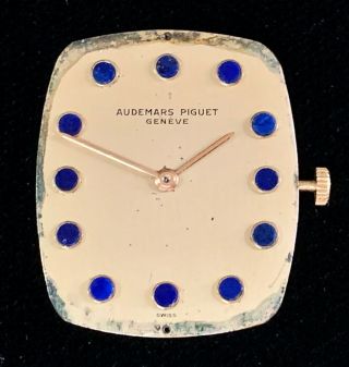 Vintage Audemars Piguet Dial Hands Movement Crown 2003 17 Jewels Ap Swiss Watch