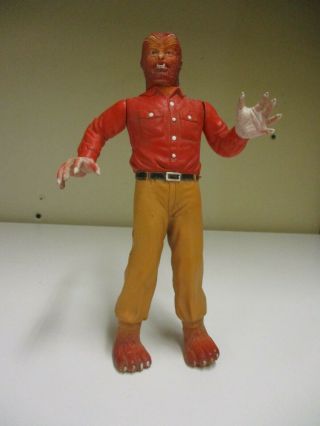 Vintage Imperial 8 Inch Werewolf Action Figure,  1986 Universal Monster Wolfman
