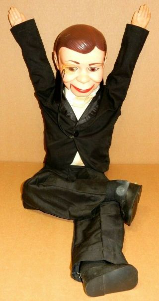 Charlie Mccarthy Ventriloquist Dummy Doll Pull String Goldberger Puppet Doll