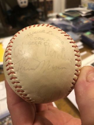 1974 Ny Yankees Team Ball Signed Munson Jsa Cert