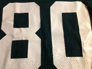 MacGregor Sand Knit Green Bay Packers Vintage NFL Jersey James Lofton 80 SZ XL 3