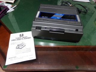 Vintage Kinyo Soft Eject Vhs Rewinder Fast Forward Unit Uv - 512