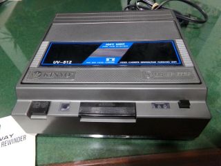 Vintage KINYO Soft Eject VHS Rewinder Fast Forward Unit UV - 512 2