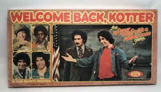 Welcome Back Kotter Ideal Board Game ^ Travolta Vintage 1976