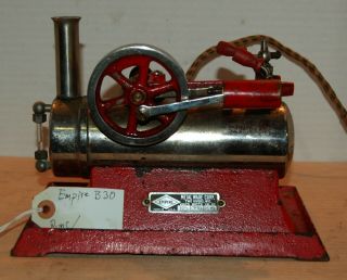 Vintage Empire B - 30 Electric Toy Steam Engine With Cord,  Runs - See Video