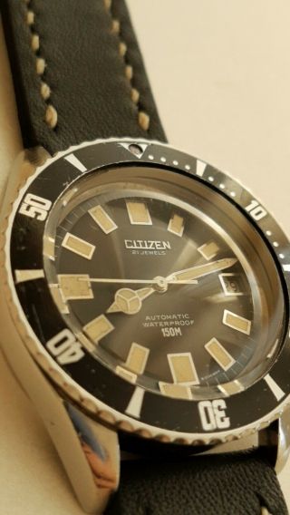 Vintage Citizen Automatic Diver 62 - 5370 Automatic 150m Men 