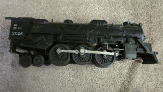 Vintage Lionel 027 Locomotive Train Engine - No.  2026 - Made In The Usa