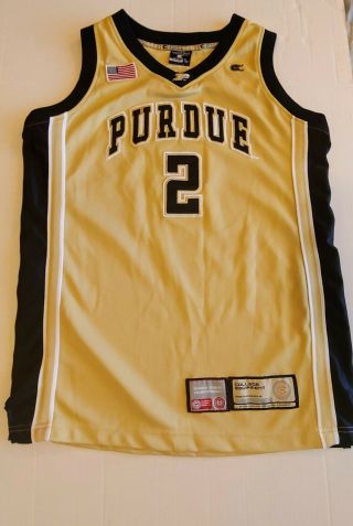 Purdue Boilermakers Vintage Champion Jersey Basketball Youth Xl