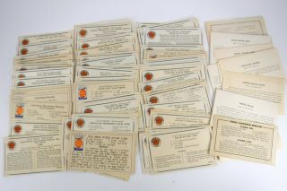 Washburn Crosby Gold Medal Flour Advertising Recipe Cards 97 Plus Others Vintage