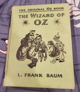 VTG 1939 The Wizard of Oz HC Book MGM Movie Edition Judy Garland L.  FRANK BAUM 2