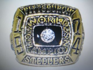 1974 Pittsburgh Steelers " Bowl Ix Championship " Ring