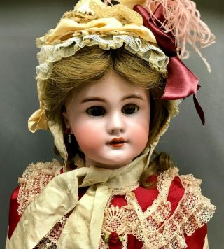 Antique 25 " Jumeau Bébé - Incised Dep 11 - French Bisque Bebe Doll Simon Halbig