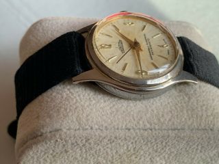 VINTAGE SWISS MADE GENTS MENTOR ANTI - MAGNETIC UNBREAKABLE MAINSPRING WATCH 3