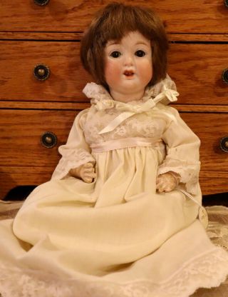 Antique 11 1/2 " German Bisque Gebruder Heubach Character Baby Doll Mold 6789