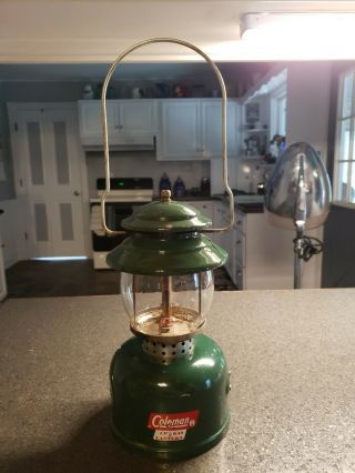 Vintage 5120 Coleman Propane Lantern With 1963 Date Code