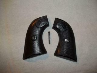 First Model Vintage S.  A.  Colt Grips With Screw