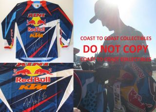 Marvin Musquin Supercross Motocross Signed Autographed Ktm Red Bull Jersey,  Proof