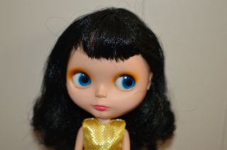 Rare Takara Blythe Doll All Gold In One Bl 2001 Vintage