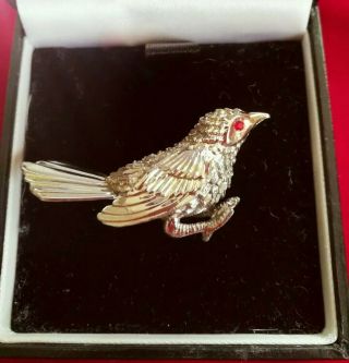 Vintage Jewellery Stunning Sarah Coventry Canada Bird Brooch