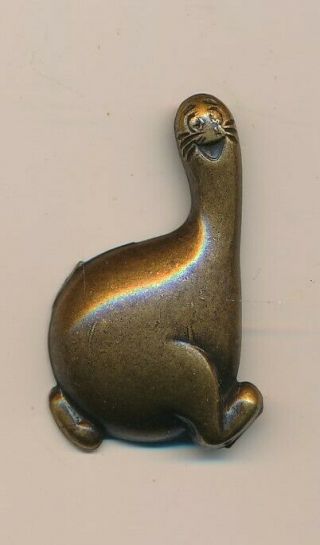 Vintage Brass Shmoo Pin Li 