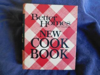 Cookbook Vtg 1968 Better Homes And Gardens 5 Ring Binder