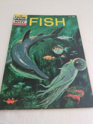 The How And Why Wonder Book Of Fish Copyright 1963