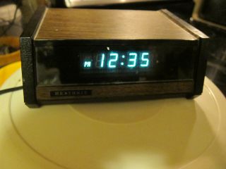 Vintage Heathkit Digital Clock 24 Hour Military Time Model Gc - 1107