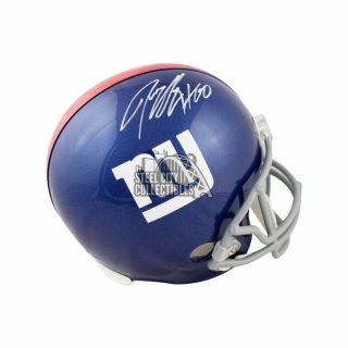 Jeremy Shockey Autographed York Giants Full - Size Football Helmet - Jsa