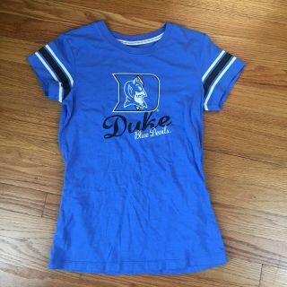Duke Blue Devils T Shirt - Colosseum Athletics - Blue Women 