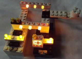 Lego System 9v Led Electric Light And Sound Bricks 9v Boxes Conductors Vintage