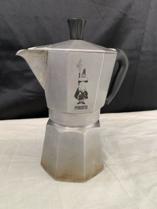 Vintage Bialetti Crusinallo Espresso Stove Top Coffee Maker Italian Moka Express