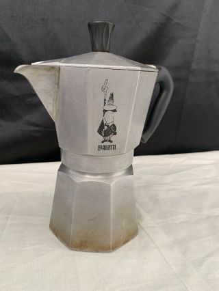 Vintage Bialetti Crusinallo Espresso Stove Top Coffee Maker Italian Moka Express 2
