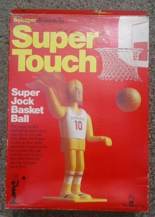 Vintage 1976 Schaper Jock Touch Basketball Game Complete