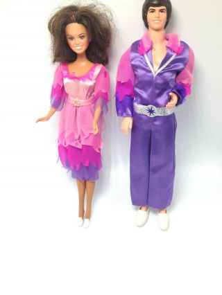 Vintage 1976 Mattel Donny & Marie Osmond Dolls No Boxes