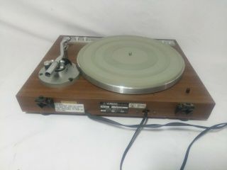 VINTAGE YAMAHA YP - B4 AUTOMATIC TURNTABLE RECORD PLAYER BELT DRIVE 2