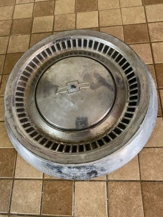 Vintage Chevy Chevrolet 10 1/2” Hubcap Wheel Cover 1960’s 1970’s Classic