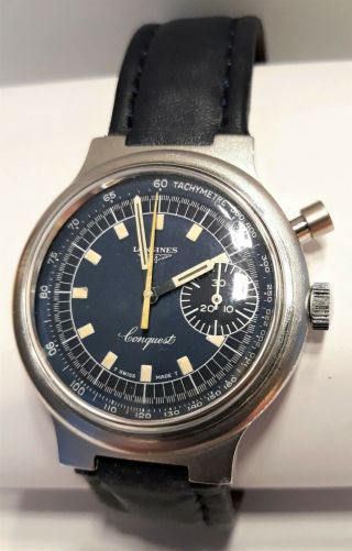 Longines Conquest Olympic Games 1972 (longines Caliber 334,  Based On Valjoux 236