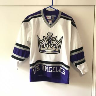 Los Angeles Kings Hockey Jersey Size Youth Large