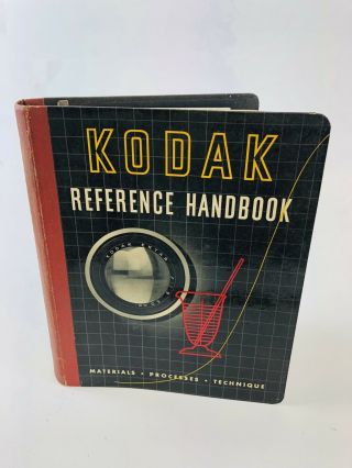 Vintage 1945 Book Kodak Reference Handbook Eastman Kodak Ring Bound