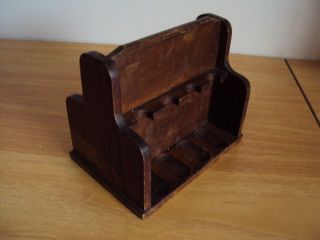 Vintage Pipe Rack For Four Pipes