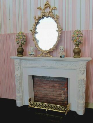 Smallsea Warehouse Sale: 1:12 Scale Sue Cook Fireplace With Accessories