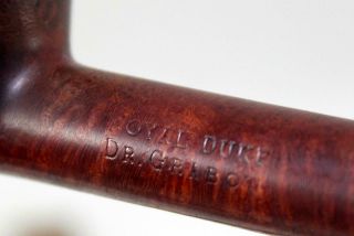 Vintage Dr.  Grabow Royal Duke Blue Spade Estate Pipe Imported Briar 3