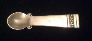 Vintage William Spratling Sterling Silver Mexico Spoon Signed